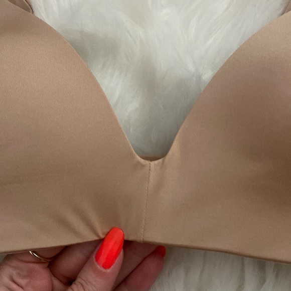 NEW SKIMS Wireless Form T-Shirt Demi Bra Wire-free Tshirt, Nude Clay Size 32C - Picture 6 of 14